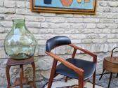 Vintažinė mid century tikmedžio kėdė - nuotraukos Nr. 19