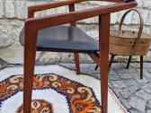 Vintažinė mid century tikmedžio kėdė - nuotraukos Nr. 20