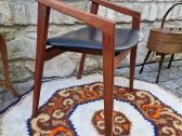 Vintažinė mid century tikmedžio kėdė - nuotraukos Nr. 29
