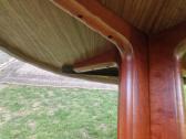 Vintažinis mid century palisandro valgomojo stalas - nuotraukos Nr. 29
