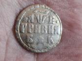 Rusija Grivna 1705 sidabras