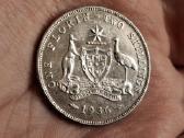 Australija Florinas 1936 sidabras