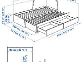 Ikea dvigulė kušetė