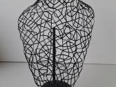 Biustas papuošalams, metalinis 33x20cm - nuotraukos Nr. 2