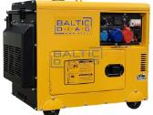 Mobilus dyzelinis generatorius Bd9500se, 7 kw