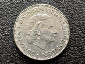 (477)2 1/2 guldeno 1960m. Nyderlandai sidabras 720 - nuotraukos Nr. 2