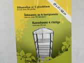Šiltnamis daigykla su 4 lentynomis plieninis rėmas - nuotraukos Nr. 2