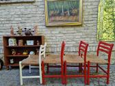 Vintažinės mid century autorinės kėdės