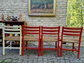 Vintažinės mid century autorinės kėdės - nuotraukos Nr. 10