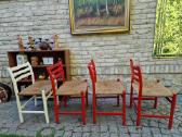 Vintažinės mid century autorinės kėdės - nuotraukos Nr. 14