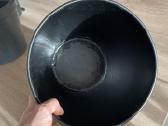 Vazonas 24cm juodas - nuotraukos Nr. 2