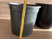 Vazonas 24cm juodas - nuotraukos Nr. 5