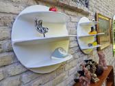 Vintažinės mid century Space Age lentynos - nuotraukos Nr. 10