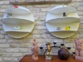 Vintažinės mid century Space Age lentynos - nuotraukos Nr. 14