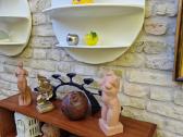 Vintažinės mid century Space Age lentynos - nuotraukos Nr. 26
