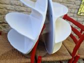 Vintažinės mid century Space Age lentynos - nuotraukos Nr. 38