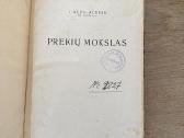 Prekių mokslas 1937 m.