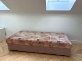 Viengulė lova, 100 cm.pločio