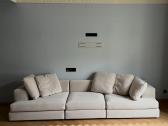 Idealios būklės pervilkta Cassina Miloe sofa - nuotraukos Nr. 3