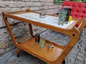 Vintažinis mid century servantas/kavos stalelis - nuotraukos Nr. 25