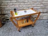 Vintažinis mid century servantas/kavos stalelis - nuotraukos Nr. 32