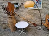 Vintažinis mid century Space Age kavos staliukas - nuotraukos Nr. 26