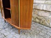 Vintažinė mid century riešuto kampinė spintelė - nuotraukos Nr. 34