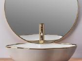 Naujas vonios praustuvas Rea Pearl Gold Edge - nuotraukos Nr. 2