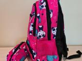 Mokyklinė kuprinė "Pink Panda" su penalu - nuotraukos Nr. 2