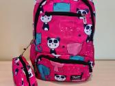 Mokyklinė kuprinė "Pink Panda" su penalu - nuotraukos Nr. 3