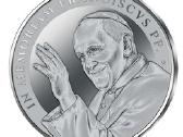 Sidabrinė moneta "Popiežius Pranciškus" 1 oz