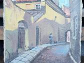 Vintažiniai paveikslai. Vilnius. Drobė. - nuotraukos Nr. 2