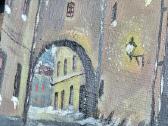 Vintažiniai paveikslai. Vilnius. Drobė. - nuotraukos Nr. 6
