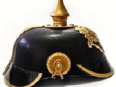 Vok. Prūsijos Juoda & Auksinė Pickelhaube Replika - nuotraukos Nr. 3