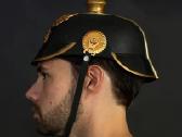 Vok. Prūsijos Juoda & Auksinė Pickelhaube Replika - nuotraukos Nr. 5