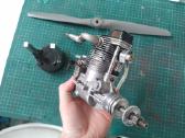 Yamada Ys 160dz nitro variklis aviamodeliams - nuotraukos Nr. 3