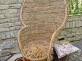 Vintažinis Boho st .pintas krėslas - nuotraukos Nr. 16