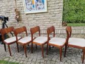 Vintažinės mid century tikmedžio kėdės