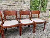 Vintažinės mid century tikmedžio kėdės - nuotraukos Nr. 7