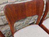 Vintažinės mid century tikmedžio kėdės - nuotraukos Nr. 10