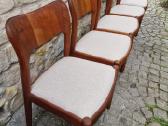 Vintažinės mid century tikmedžio kėdės - nuotraukos Nr. 12