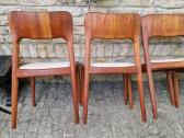 Vintažinės mid century tikmedžio kėdės - nuotraukos Nr. 27