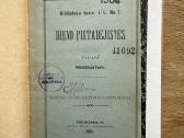 Dievo piktadejistes 1905 m.
