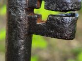 Senovinį 23 cm(!) raktą – tikrą interjero perliuką - nuotraukos Nr. 12