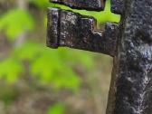 Senovinį 23 cm(!) raktą – tikrą interjero perliuką - nuotraukos Nr. 15
