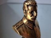 Kolekcinis stalino žalvarinis biustas 1980m. - nuotraukos Nr. 3