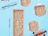 Medinės drožinėtos apdailos detalės,furnitura - nuotraukos Nr. 24