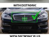Mercedes W221 facelift Grotelės su distroniku - nuotraukos Nr. 2