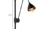 Modernus LED sienines šviestuvai - nuotraukos Nr. 19