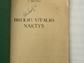 Brolio Vitalio naktys 1928 m.